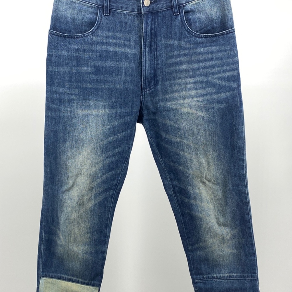 Margiela Fw16 Patchwork Distressed Denim - image 2